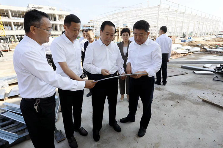 市委書記王廣部一行現(xiàn)場視察指導工作 市委書記王廣部一行現(xiàn)場視察指導工作